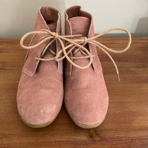 Target Shoes Size 6 Womens Pink Ankle Boots Poshmark